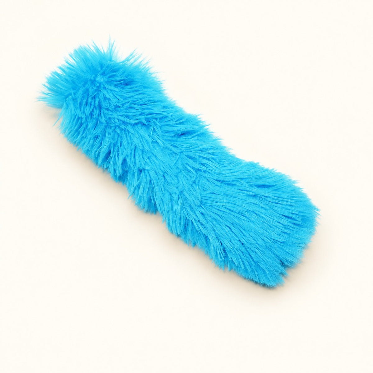 Cloud Catnip Pillow in blue on a warm ivory background