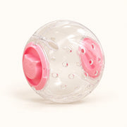 View image 2: Pink Treat Trail cat treat dispenser, one empty ball